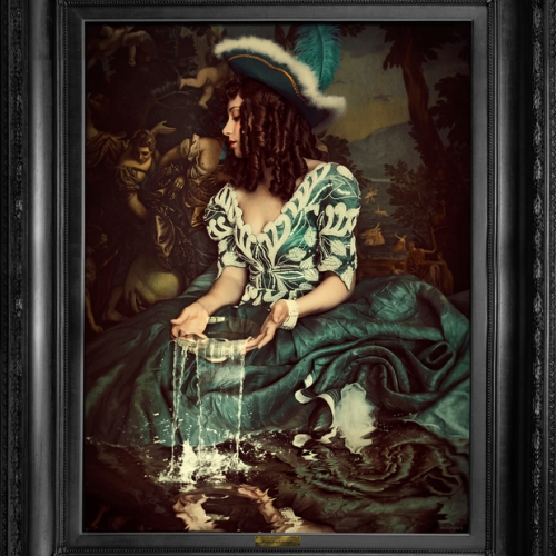 Luxury Wallpaper UK Canvas Print